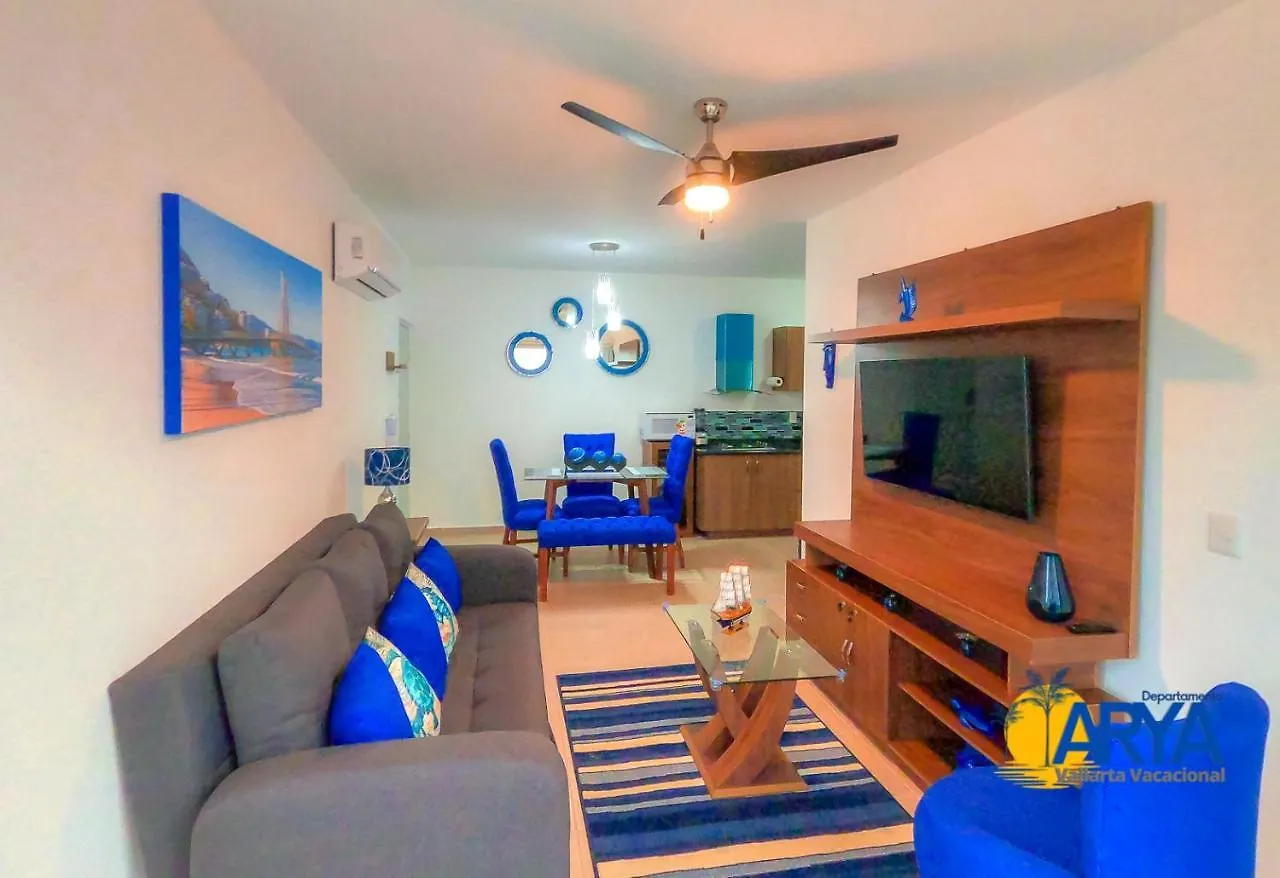 Disfruta Vallarta, lindo departamento, gran ubicación alberca, nuevo Puerto Vallarta México